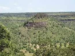 Paysage du pays mandingue, aux environs de Siby