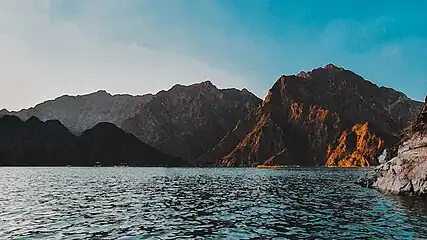 Un appel des montagnes de Hatta, dans les émirats. Décembre 2019.