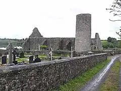 L'abbaye de Drumlane (ruines).