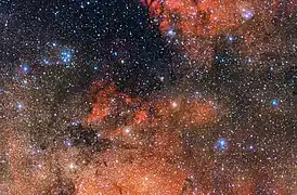 Autre image de M18 captée par le Très Grand Télescope.