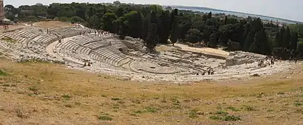 Théâtre grec de Syracuse.