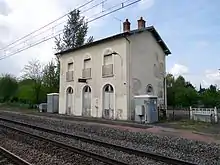 L'ancien bâtiment voyageurs.