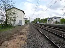 Vue générale de la gare.