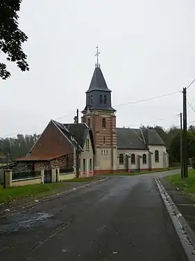 L'église Saint-Quentin.