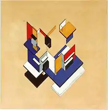 Theo van Doesburg, Contre-Construction, 1923