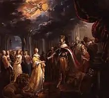 Le roi d'Espagne accordant la paix aux sept Provinces-Unies des Pays-Bas (1650, musée des beaux-arts de Quimper)