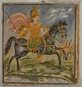  Fresque moderne représentant Alexandre
