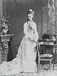 Thérèse d'Oldenbourg en 1876.