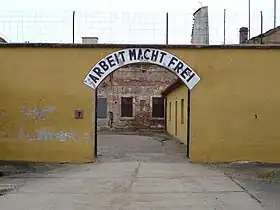 Theresienstadt-Kleine Festung-Arbeit macht frei.jpg