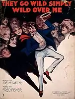 They Go Wild, Simply Wild, Over Me (1917)