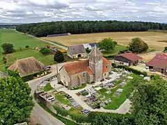 L'église de They-en-Sorans.