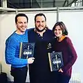 Thibaud Villanova - Chef particulier d'Andrew Scott et Louise Brealey, de la série Sherlock - 2016