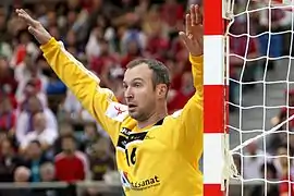 Thierry Omeyer358 matchs3 CE, 5 CM, 2 JOMeilleur joueur IHF 2008.