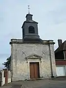 Façade de l'église.