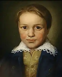 Portrait de Beethoven enfant