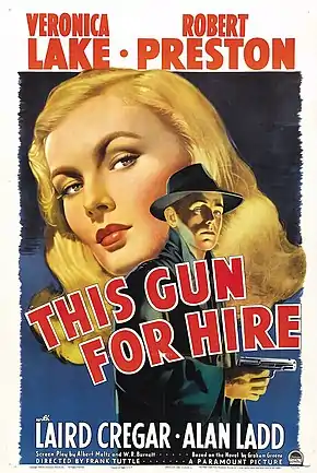 Description de l'image This Gun for Hire (1942) poster.jpg.