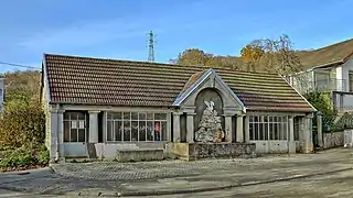 La fontaine au cygne.