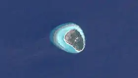 Image satellite de Thoddoo.