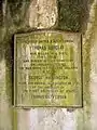 Tombe de Thomas Barclay