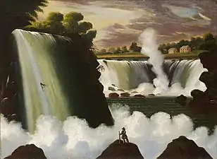 Les chutes du Niagara.