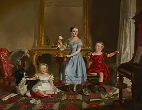 Les petits-enfants du Duc de Wellington.