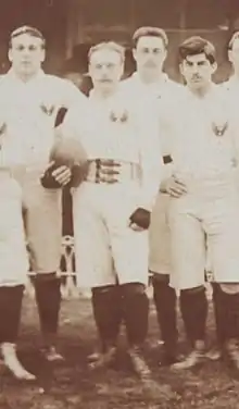 Thomas Fuller Potter, capitaine de rugby club l'Olympique Paris