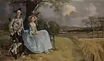 Thomas Gainsborough - Mr and Mrs Andrews (1750)