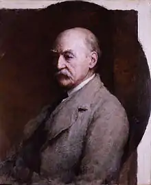 L'écrivain Thomas Hardy.