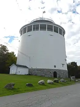 Le Thomas Hill Standpipe (château d'eau) de Bangor.