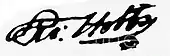 signature de Thomas Hobbes