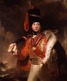 Charles Vane-Stewart, toile de Thomas Lawrence, 1812