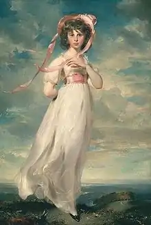 Sarah Barrett Moulton Pinkie par Thomas Lawrence.