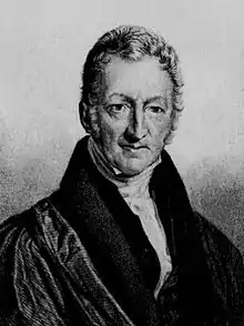 Portrait de Thomas Malthus