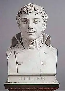 Thomas Prosper Jullien, aide de camp de Bonaparte en Egypte (1803), marbre, Paris, château de Versailles.