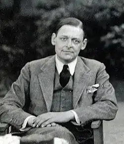 T. S. Eliot, professeur et prix Nobel de littérature de 1948.