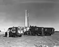 Le lancement d'un lanceur Thor-Delta qui emporte le satellite Explorer 14 (1962).