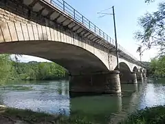 ThoraiseDeuxième pont sur le Doubs