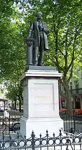 Monument à Johan Rudolf Thorbecke (1876), Amsterdam, Thorbeckeplein.