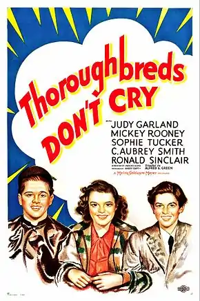 Description de l'image Thoroughbreds Don't Cry poster.jpg.