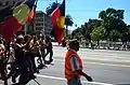 Manifestants à Melbourne