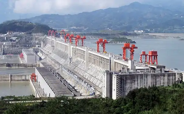 Le barrage des Trois-Gorges, Chine