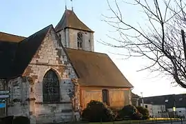 Église Saint-Ouen  Inscrite MH (1961) Notice no PA00099584.