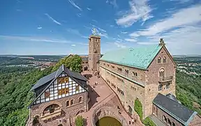 Dans le château de Wartbourg