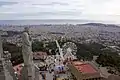 La vue depuis le Tibidabo.