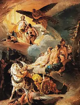 Allégorie du jour naissant - Phaeton et ApollonGiambattista Tiepolo, vers 1730Académie des beaux-arts de Vienne..