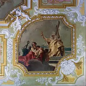 Les Vertus théologales :Foi, Espérance, CharitéGiambattista Tiepolo, 1739-1744Scuola Grande dei Carmini, VeniseSalle du chapitre