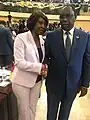 Tigui Camara et Macky Sall au sommet de Kigali