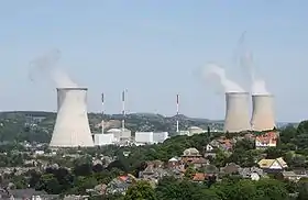 Centrale nucléaire de Tihange.