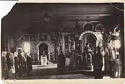 L'église du monastère de la Vierge de Tikhvine à Bouzoulouk, avant 1930