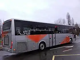 Iveco Crossway no 5014 de Tim Bus à Cergy-Préfecture.